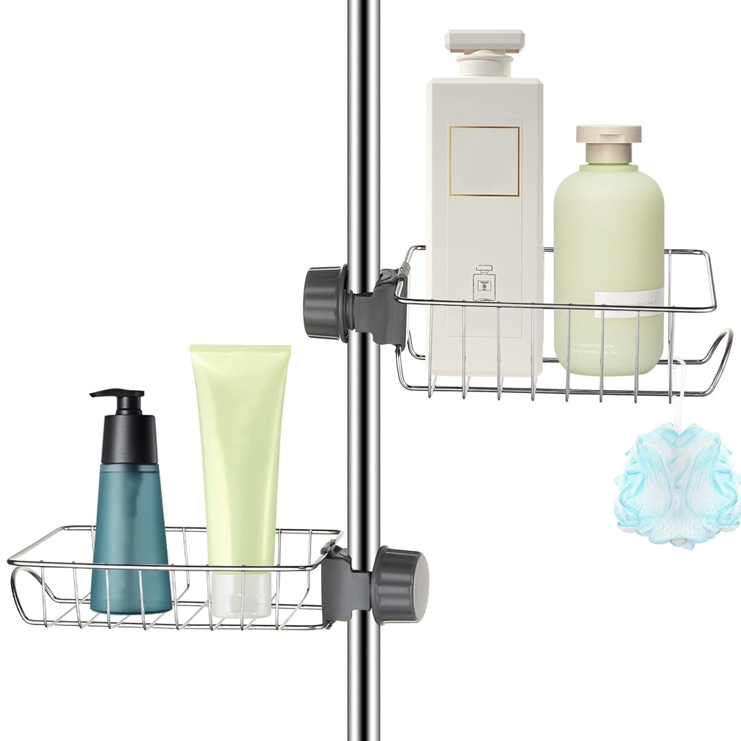 Soap, Sponge Holder, Stainless Steel Sink, Caddy Organizer (1 Pc) Soap, Sponge Holder, Stainless Steel Sink, Caddy Organizer (1 Pc)